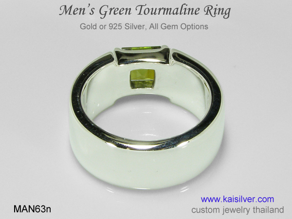 male gemstone ring 