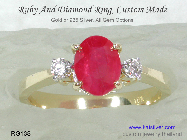 ruby diamond ring 