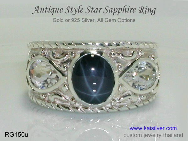 antique silver ring kaisilver